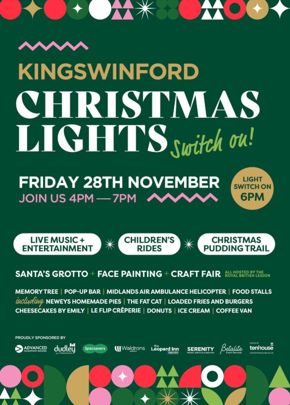Kingswinford Christmas Lights Switch On 2025
